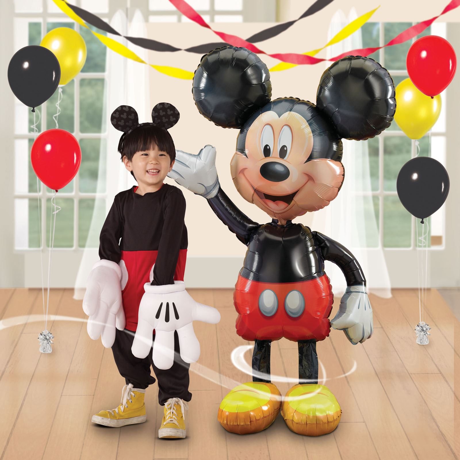 Funlah Disney Mickey Air Walker Helium Balloon