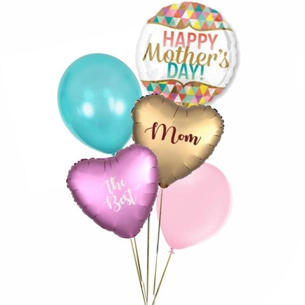 clear mothers day balloons