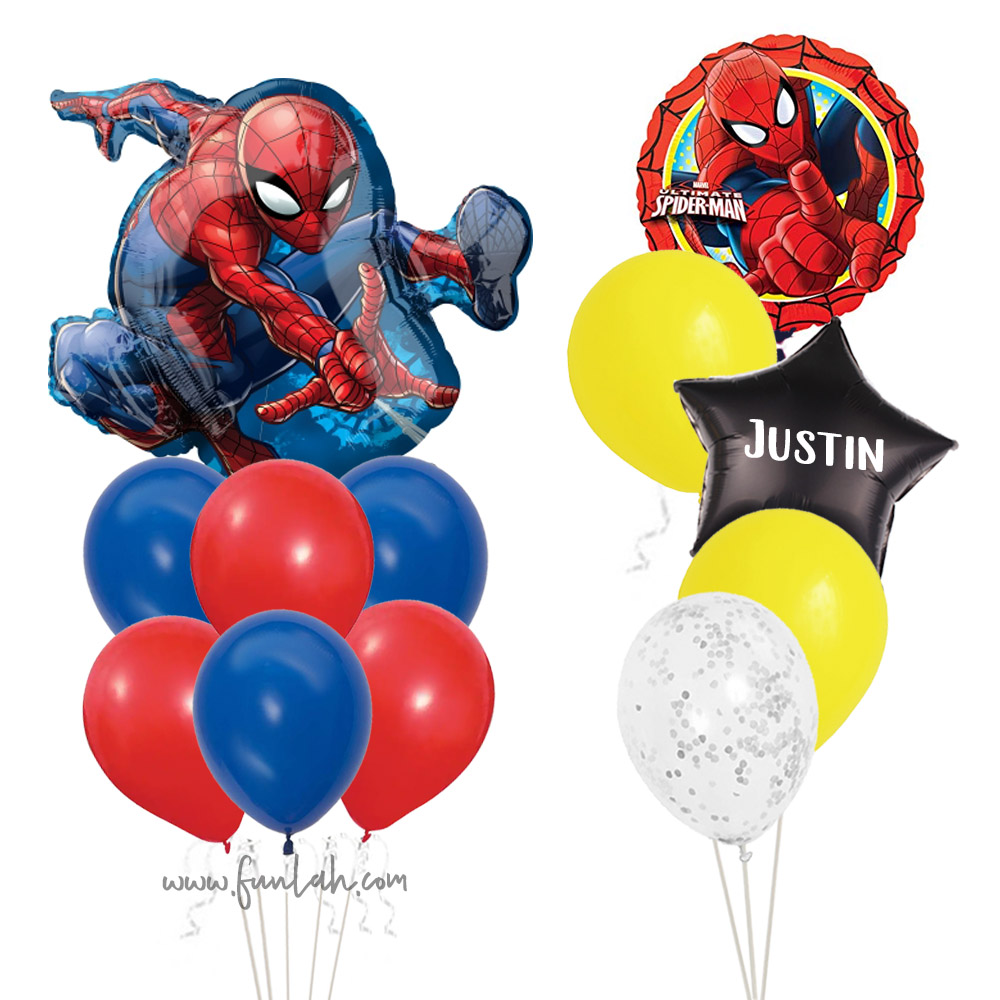 Funlah Spiderman XL Balloon Bouquet