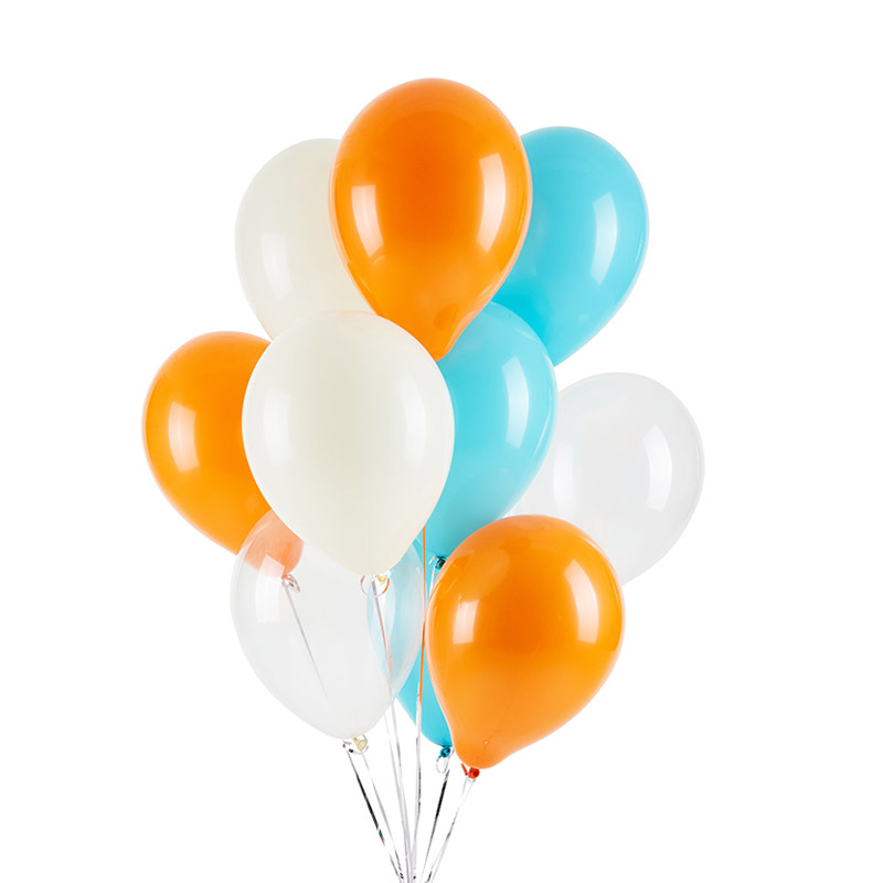 Tangerine Dreams Helium Balloon Bouquet