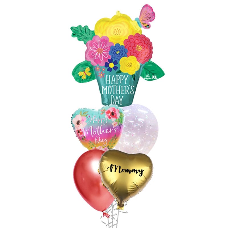 Mothers Day Flower Pot Balloon Bouquet