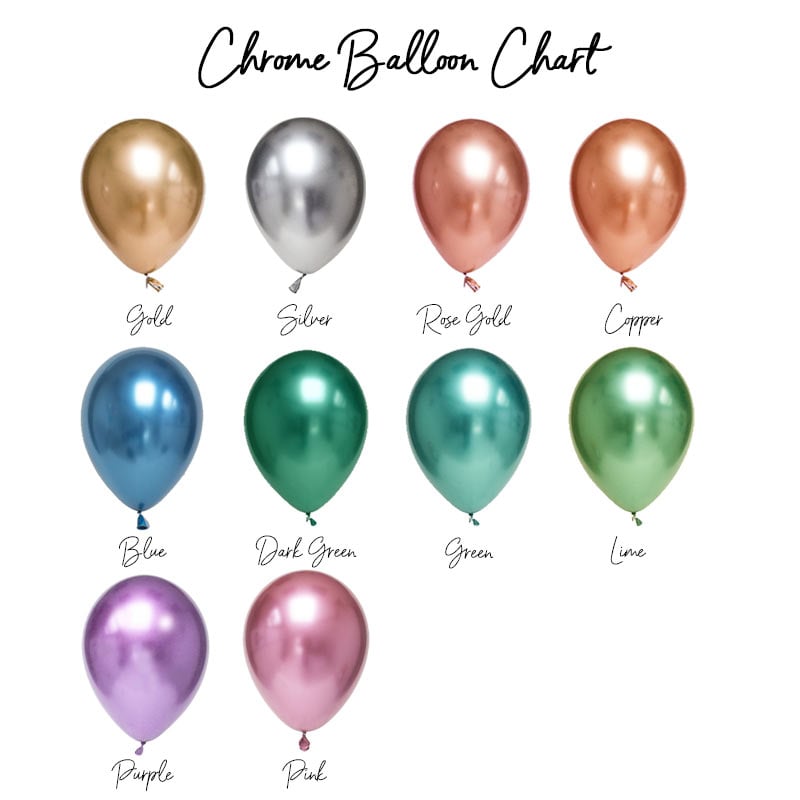 Chrome-Latex-Balloon-Chart